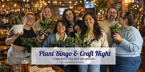 Plant Stake Craft & Plant Bingo at Weir Beer in Vista