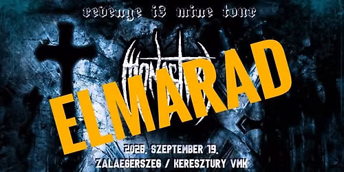 Elmarad!!Monastery lemezbemutató koncert + vendégek