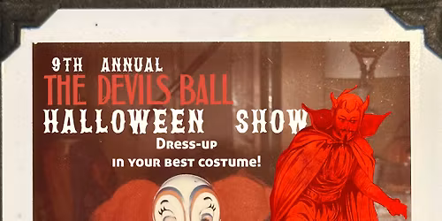 9th Annual Devil's Ball Halloween Show featuring Donut Kings