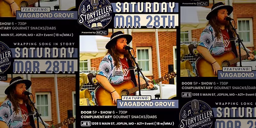 Storyteller Spotlight: Song Wrapped in Story w\/ Vagabond Grove Presented by The MOVE. Community