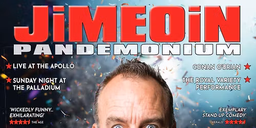 Jimeoin: Pandemonium at The Sands Centre