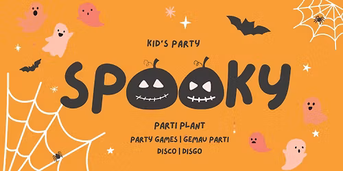 Kids Halloween Party | Parti Calan Gaeaf Plant
