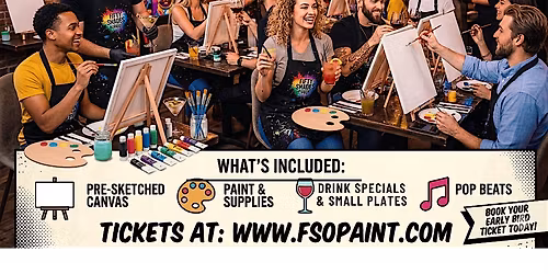 Pop-Art Pop-Up Paint & Sip Social