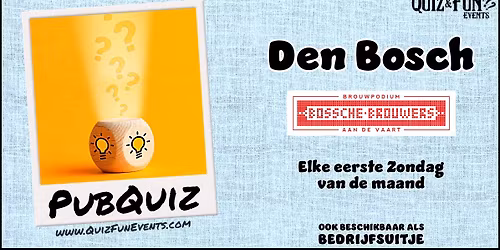 PubQuiz november | Den Bosch (sold out)