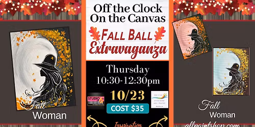 Off the Clock & On the Canvas ~ Fall Woman ~ @ Studio on 6th