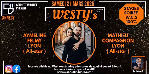 STAGES + SOIREE 100% WCS ! Annecy 