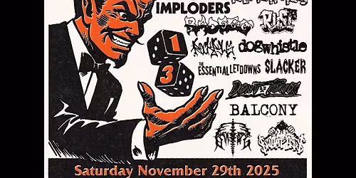 11.29.25 - 13th KW PUNK ROCK FLEA MARKET