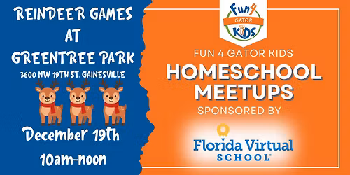 F4GK Homeschool Meetup Reindeer Games in the Park