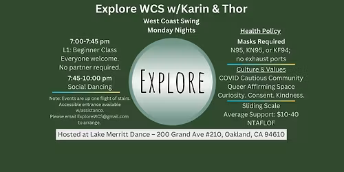 Fit Testing @ Explore Community Space w\/Karin+Thor! 