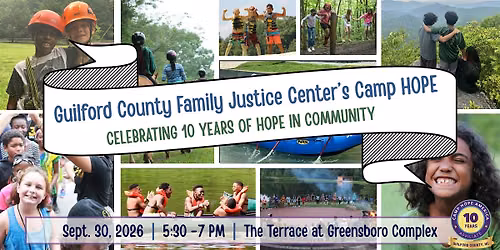 Camp HOPE - Guilford County 10th Anniversary Celebration