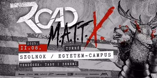 ROAD \u2022 MATT-X. Turn\u00e9 \u2022 Szolnok | Egyetemi aula