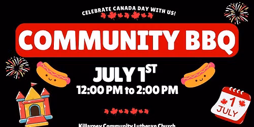 Canada Day- Community BBQ