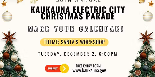 36th Annual Electric City Christmas Parade