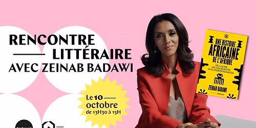 Rencontre litt\u00e9raire avec Zeinab Badawi
