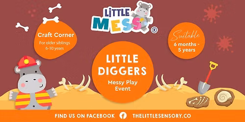 Messy Play \u2013Little Diggers \u2013 Abbots Bromley Village Hall