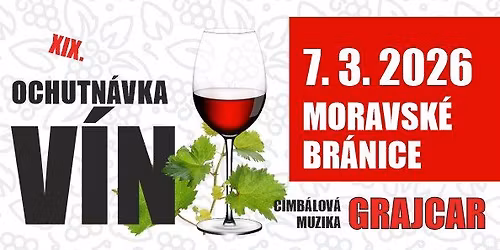 19. Ochutn\u00e1vka v\u00edn Moravsk\u00e9 Br\u00e1nice