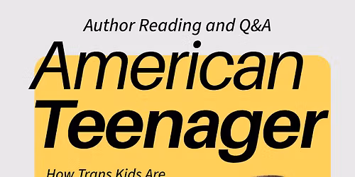 American Teenager Book Tour - Nico Lang