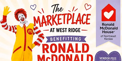 July 25-26 Vendor Market benefiting Ronald McDonald House