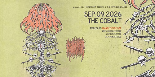 GOETIA With ASPHYXIATED Live in Vancouver. September 9, 2026 @ The Cobalt