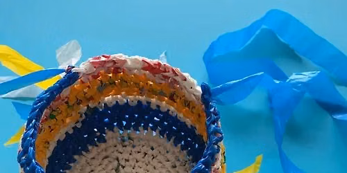 Make a Project with T-shirt or Plastic Bag Yarn