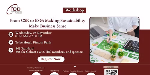 From CSR to ESG: Making Sustainability Make Business Sense