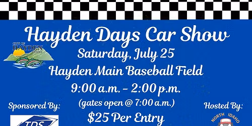 2026 Hayden Days Car Show