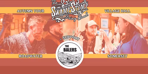 THE SWAMP STOMP STRING BAND | ROADWATER VILLAGE HALL | SATURDAY 8TH NOV