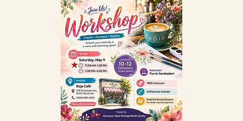 Vancouver Asian Heritage Festival Pottery Workshop 11-01 May 09