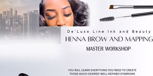 Henna and Brow Mapping Workshop
