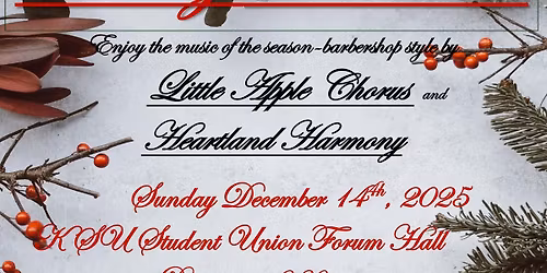 Holiday Harmonies Christmas Program