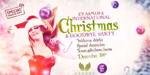 Huge Christmas & Goodbye Party by ELB \u2718 Semester Closing \u2718 Heaven \u2718 18th Dec