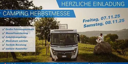 Herbst-Camping-Messe bei AMB Reisemobile in Kirchberg \/ Hunsr\u00fcck