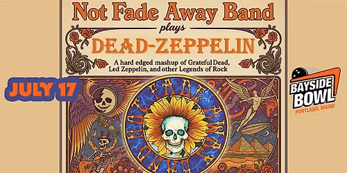 Not Fade Away Band plays Dead-Zeppelin live at Bayside Bowl | all-ages