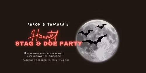 Aaron and Tamara\u2019s Haunted Stag & Doe Party