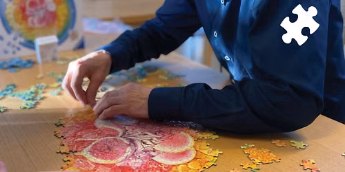 Speedpuzzling p\u00e5 Vigerslev Bibliotek