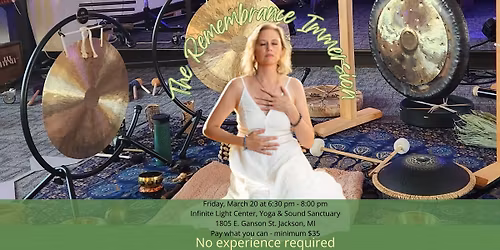 The Remembrance Immersion, a Breathwork and Sound Journey