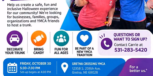 Gretna Crossing YMCA Trunk or Treat!