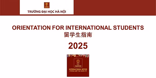 Orientation for International Students 2025