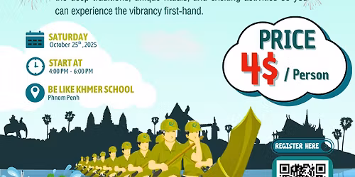 Join our water festival workshop: for only 4$!