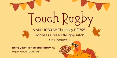 Thanksgiving Touch Rugby