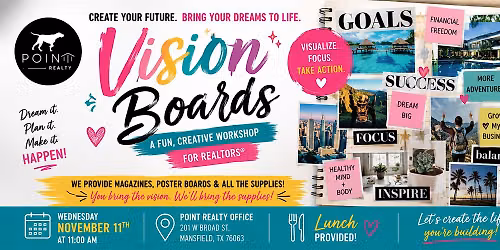 Vision Board Workshop for REALTORS