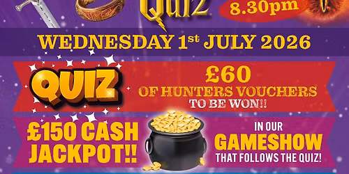 HARRY POTTER vs LORD OF THE RINGS QUIZ NIGHT!! \ud83e\ude84\ud83e\uddd9\u200d\u2642\ufe0f