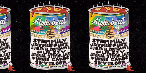 Alphabeat Soup #91: Stemmily, Jaymuffinz, Sublevel Soundwave, Pulsiv, Atonal Stimulant (The Lounge)
