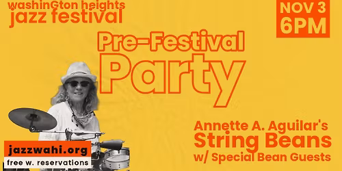 Pre-Jazz Festival Party!