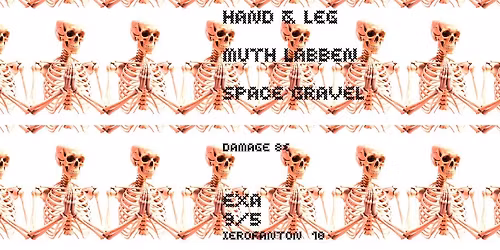 Hand & Leg\/ Muth Labben\/ Space Gravel-LIVE at EXA