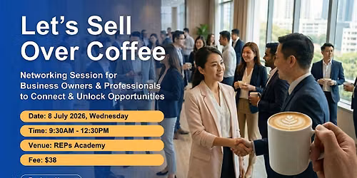 Let's Sell Over Coffee Networking session - MEGA edition