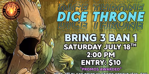 Dice Throne Bring 3, Ban 1