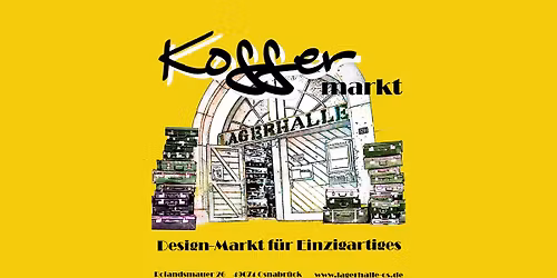 Design-Markt f\u00fcr Einzigartiges: 14. Koffermarkt Osnabr\u00fcck