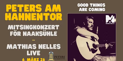 Mitsingkonzert f\u00f6r Naaks\u00fchle - Mathias Nelles LIVE