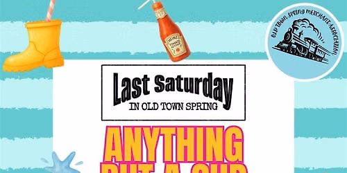 Anything But A Cup Sip And Shop - Last Sat In Old Town Spring.